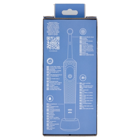 Oral-B Spazzolino Elettrico Denti Ricaricabile Vitality Pro Black